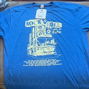 Blue Rock & Roll Hall of Fame T-Shirt
